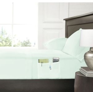 New King Size 4 PC Sheet Set Swift Home Smart Pockets Green